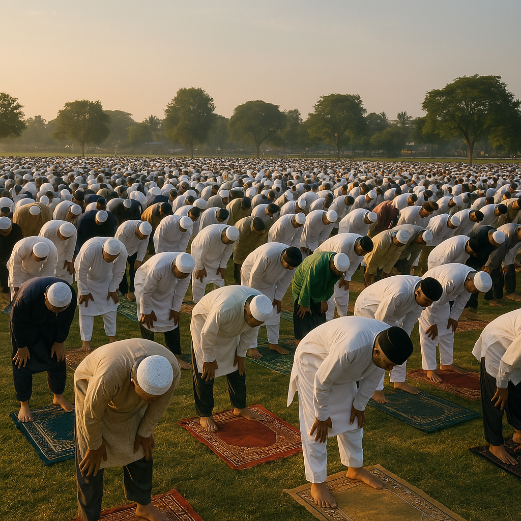 Imam Lupa Membaca Takbir Saat Sholat Id! Bagaimana Hukumnya?